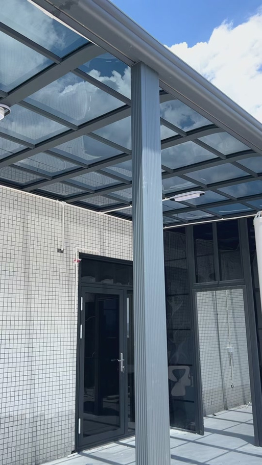 雨棚批发厂家直销 为房屋撑起一把质优价廉的“保护伞”